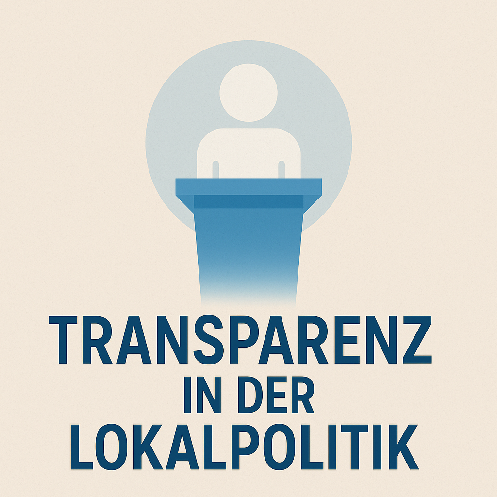 Transparenz in der Lokalpolitik